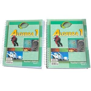 Algebra 1 For Christian Schools Teacher's Edition Book 1 & 2 - 2nd Edition